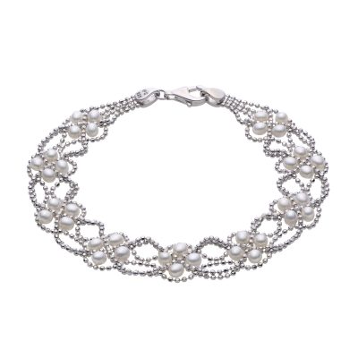 Sterling Silver Freshwater Pearl Bracelet