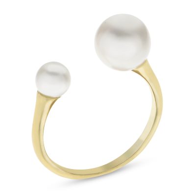 14KT Yellow Gold Freshwater Pearl Ring