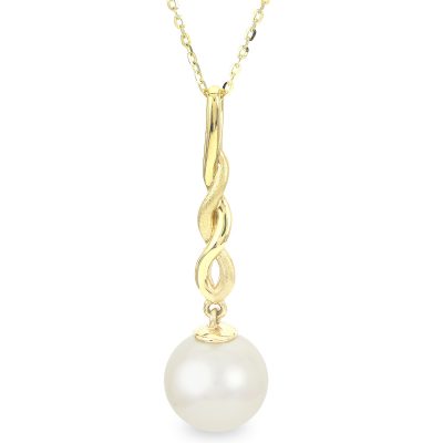 14KT Yellow Gold Freshwater Pearl Pendant