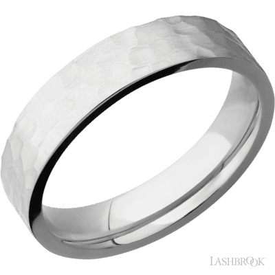 5 mm wide Flat Cobalt Chrome band.