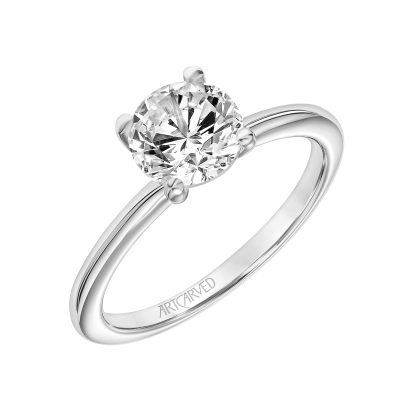 31-V946-E - ARTCARVED - Classic Solitaire Engagement Ring