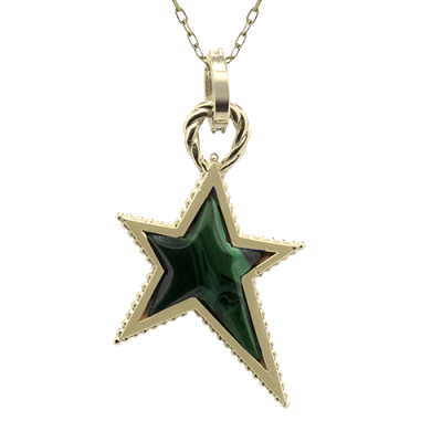 YZP1004 Color Pendant in 14k Gold with Diamonds