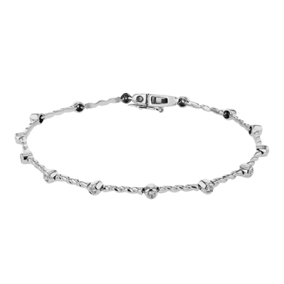 ZB849 Bracelet in 14k Gold with Diamonds