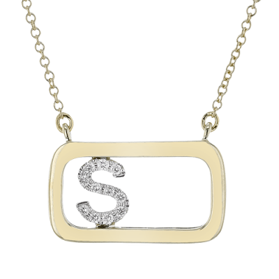 ZP1246 Pendant in 14k Gold with Diamonds