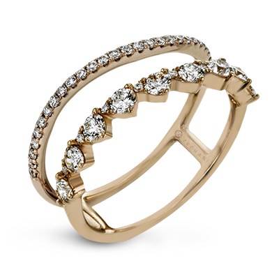 ZR2021 Right Hand Ring in 14k Gold with Diamonds