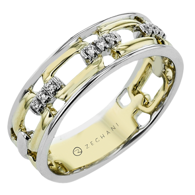 ZR2481 Right Hand Ring in 14k Gold with Diamonds