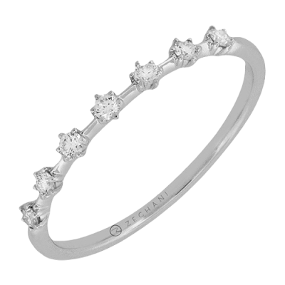 ZR2546 Right Hand Ring in 14k Gold with Diamonds